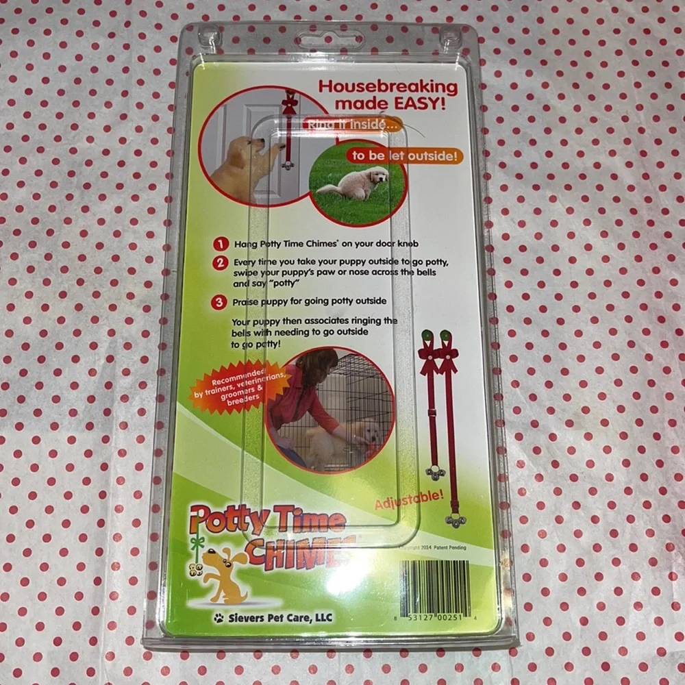 SIEVER’s PET CARE- POTTY TRAINING SOLUTION DVD and DOOR DOGGY CHIMES